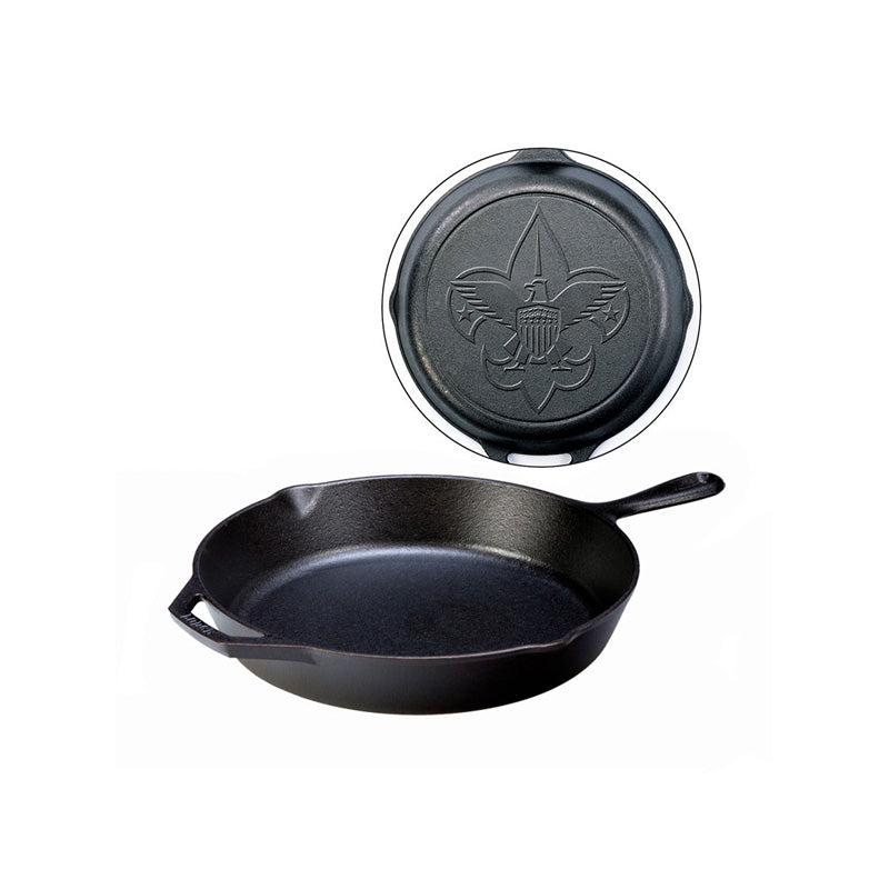 12 Inch Cast Iron Scouts Skillet? - Lodge