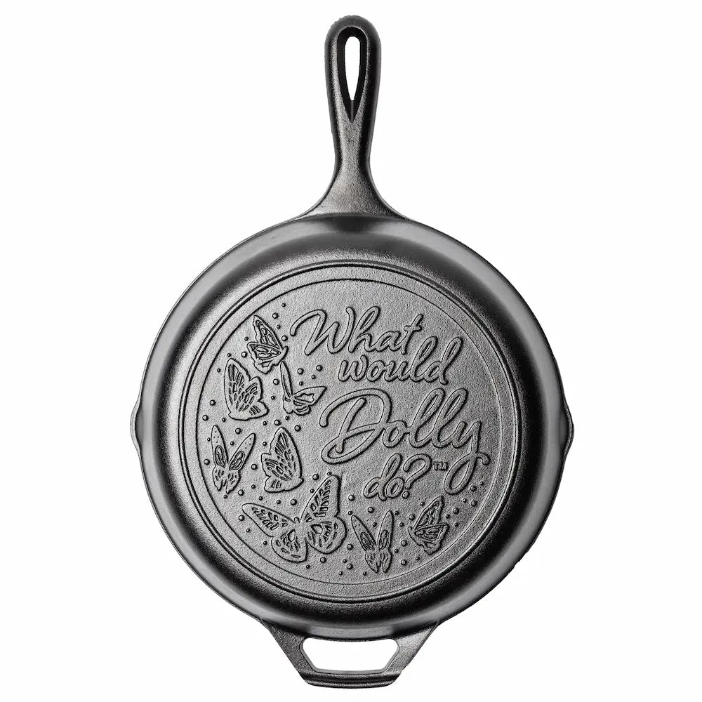 10.25 Inch Dolly Parton Skillet. What Would Dolly Do? - Lodge