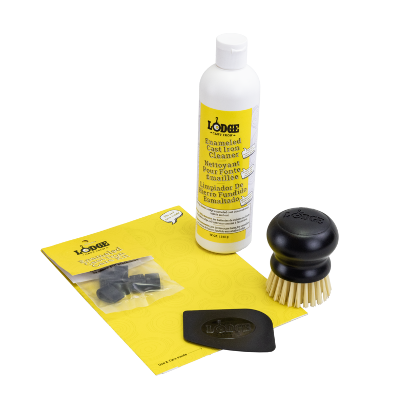 Enameled Cast Iron & Stoneware Care Kit - Lodge