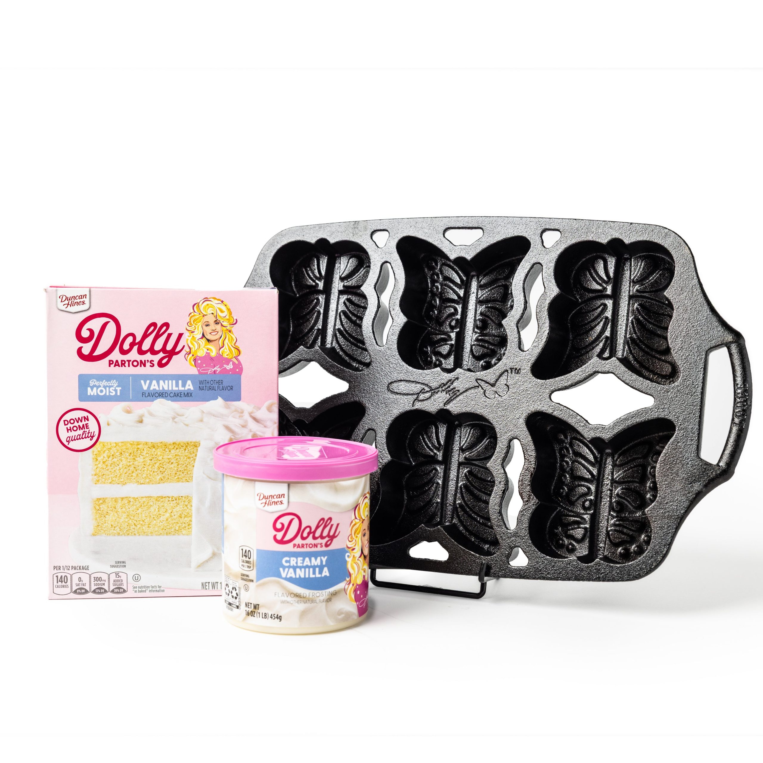 Dolly Parton Butterfly Mini Cake Set - Lodge