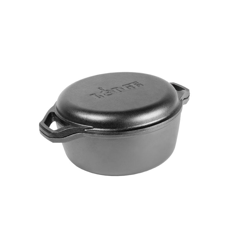Chef Collection 6 Quart Double Dutch Oven - Lodge