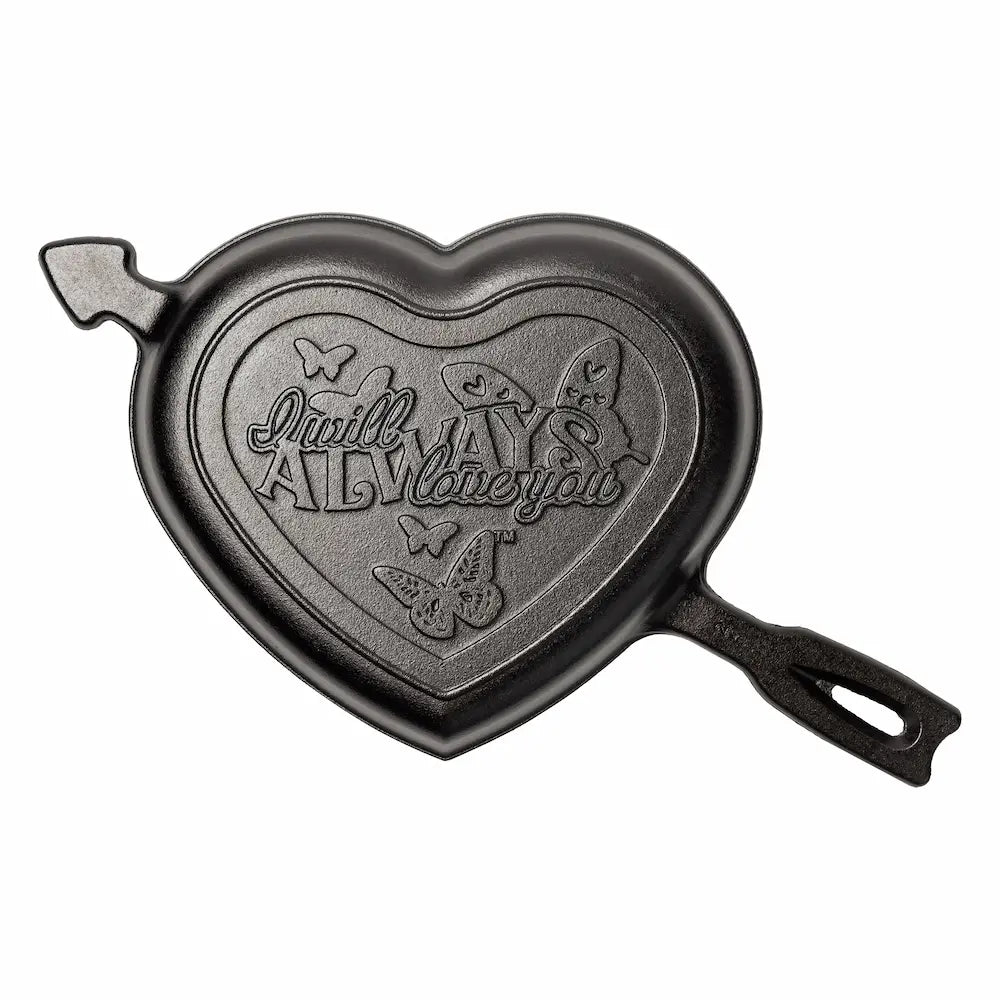 Dolly Parton Heart Skillet. I Will Always Love You - Lodge