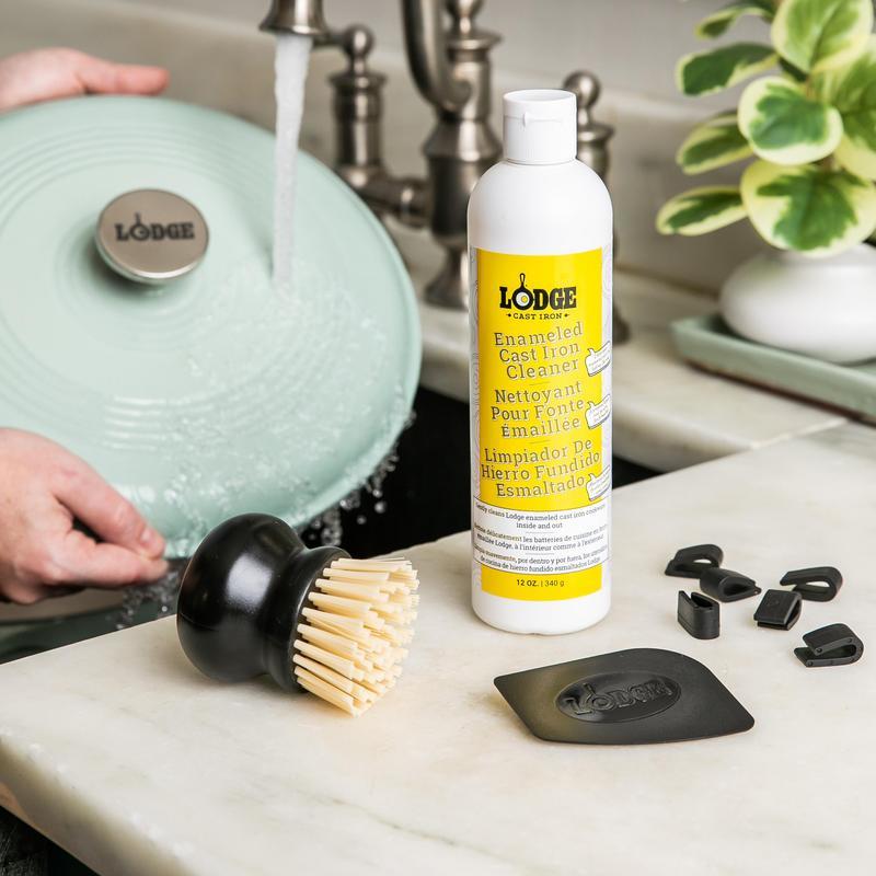Enameled Cast Iron & Stoneware Care Kit - Lodge